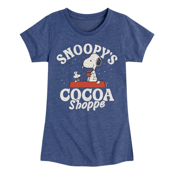 Peanuts - Snoopys Cocoa Shoppe - Youth Girls Short Sleeve T-Shirt