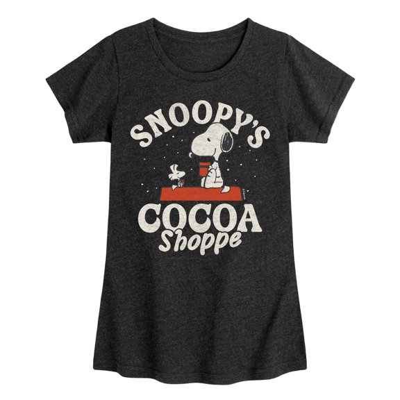Peanuts - Snoopys Cocoa Shoppe - Youth Girls Short Sleeve T-Shirt