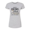 thumbnail image 1 of Peanuts - Snoopys Hiking Club - Juniors Fitted Graphic T-Shirt, 1 of 5