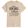 thumbnail image 1 of Peanuts - Snoopys Hiking Club - Men's Short Sleeve Graphic T-Shirt, 1 of 1