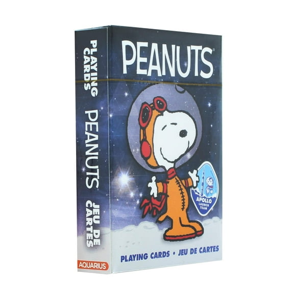 Peanuts Snoppy In Space Playing Cards | 52 Card Deck + 2 Jokers