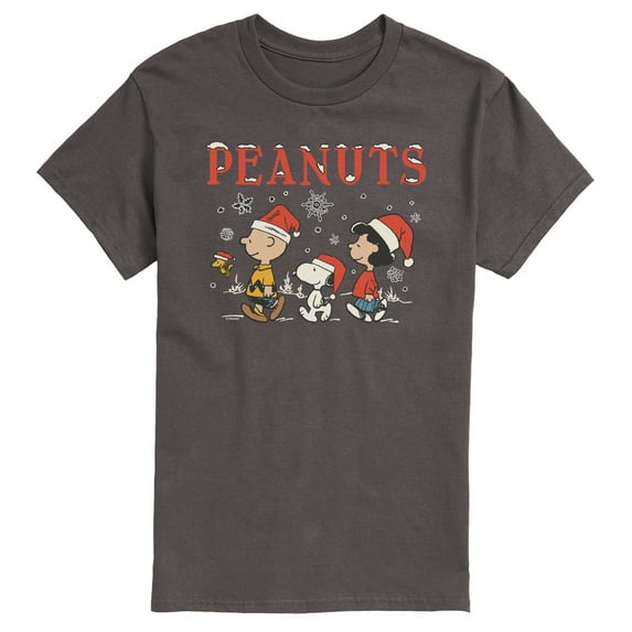 Peanuts - Snowflakes - Men's Short Sleeve Graphic T-Shirt
