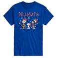 thumbnail image 1 of Peanuts - Snowflakes - Men's Short Sleeve Graphic T-Shirt, 1 of 5
