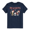 thumbnail image 1 of Peanuts - Snowflakes Boys' Short Sleeve Graphic T-Shirt, 1 of 5