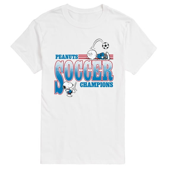 Peanuts - Soccer Champ Peanuts - Men's Short Sleeve Graphic T-Shirt