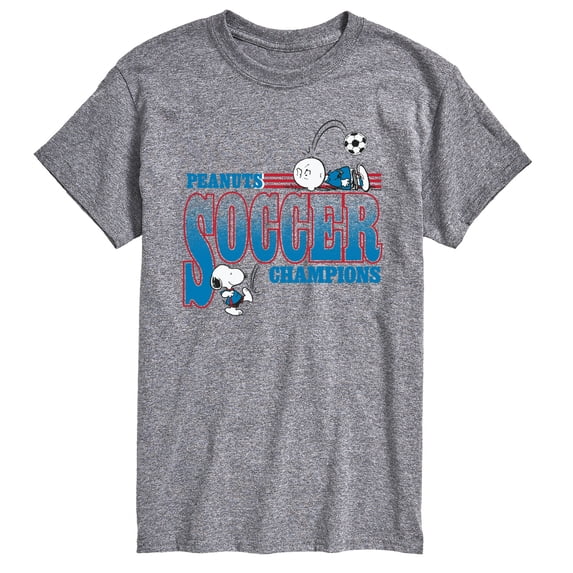 Peanuts - Soccer Champ Peanuts - Men's Short Sleeve Graphic T-Shirt