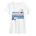 thumbnail image 1 of Peanuts - Soccer Champ Peanuts - Women's Short Sleeve Graphic T-Shirt, 1 of 5