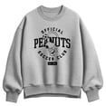 thumbnail image 1 of Peanuts - Soccer Club Women's Oversized Fleece Crew Sweatshirt, 1 of 4