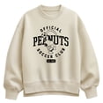 thumbnail image 1 of Peanuts - Soccer Club Women's Oversized Fleece Crew Sweatshirt, 1 of 4