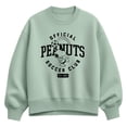 thumbnail image 1 of Peanuts - Soccer Club Women's Oversized Fleece Crew Sweatshirt, 1 of 4