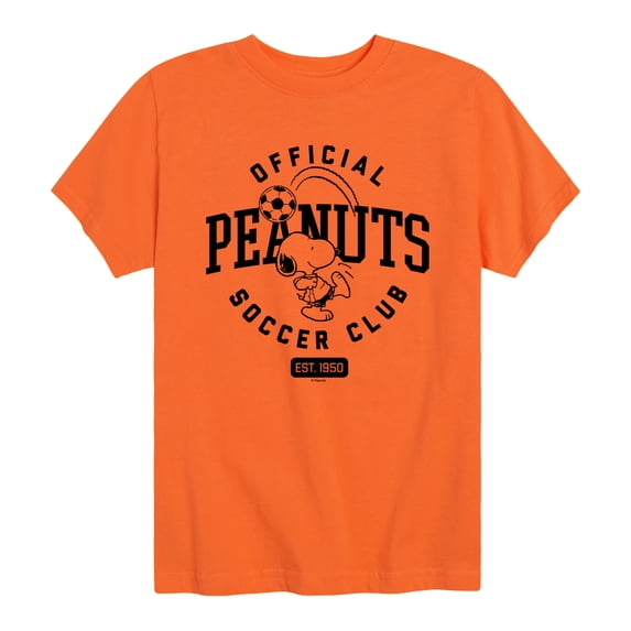 Peanuts - Soccer Club Boys' Short Sleeve Graphic T-Shirt