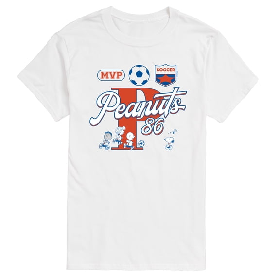 Peanuts - Soccer Jersey - Men's Short Sleeve Graphic T-Shirt