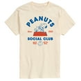 thumbnail image 1 of Peanuts - Social Club - Men's Short Sleeve Graphic T-Shirt, 1 of 5