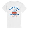 thumbnail image 1 of Peanuts - Social Club - Men's Short Sleeve Graphic T-Shirt, 1 of 5