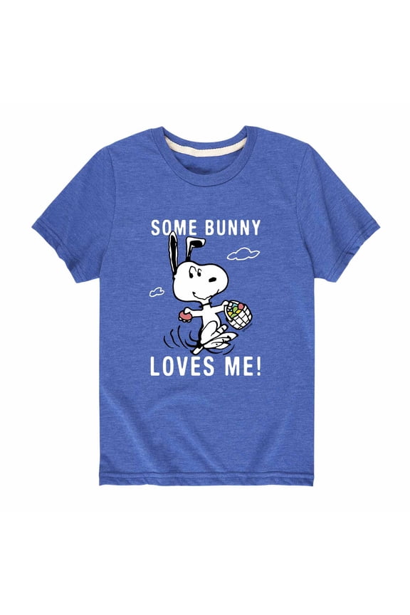- Some Bunny - Toddler And Youth Short Sleeve Graphic T-Shirt