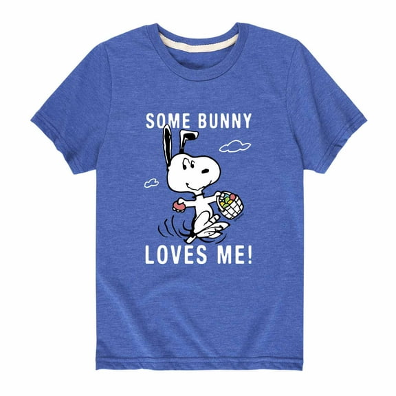 Peanuts - Some Bunny - Toddler And Youth Short Sleeve Graphic T-Shirt