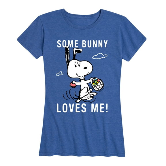 Peanuts - Some Bunny - Women's Short Sleeve Graphic T-Shirt