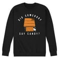 thumbnail image 1 of Peanuts - Somebody Say Candy Art - Men's Crew Neck Fleece Pullover, 1 of 5