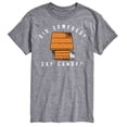 thumbnail image 1 of Peanuts - Somebody Say Candy Art - Men's Short Sleeve Graphic T-Shirt, 1 of 5