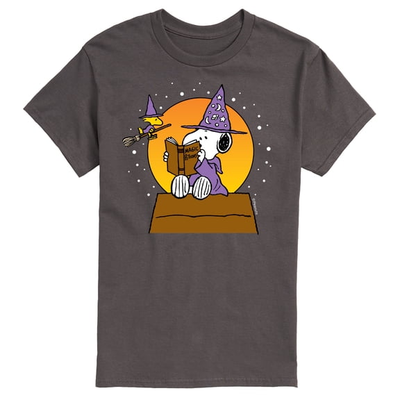 Peanuts - Sorcerer Snoopy Woodstock - Men's Short Sleeve Graphic T-Shirt