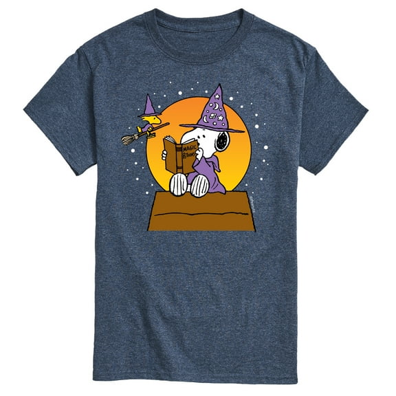 Peanuts - Sorcerer Snoopy Woodstock - Men's Short Sleeve Graphic T-Shirt