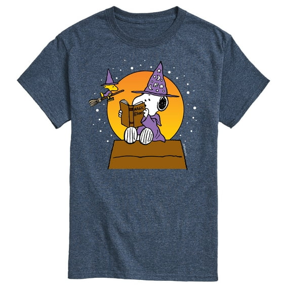 Peanuts - Sorcerer Snoopy Woodstock - Men's Short Sleeve Graphic T-Shirt