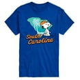 thumbnail image 1 of Peanuts - South Carolina Snoopy Golf - Men's Short Sleeve Graphic T-Shirt, 1 of 6