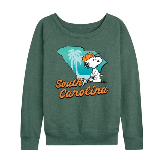 Peanuts - South Carolina Snoopy - Women's French Terry Pullover Sweatshirt