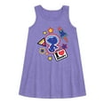 thumbnail image 1 of Peanuts - Space Snoopy Flair - Youth Girls A-line Dress, 1 of 5