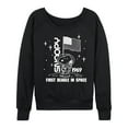 thumbnail image 1 of Peanuts - Space Snoopy -Women's Lightweight French Terry Long Sleeve Shirt, 1 of 6
