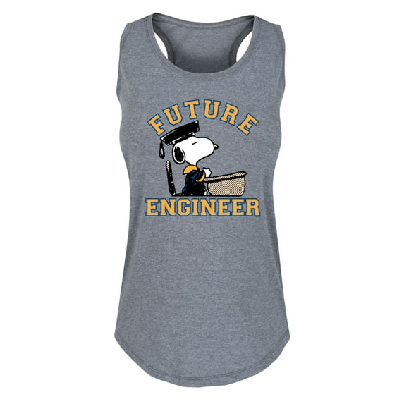 Peanuts - Space Snoopy - Women's Racerback Tank Top