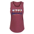 thumbnail image 1 of Peanuts - Space Snoopy - Women's Racerback Tank Top, 1 of 5