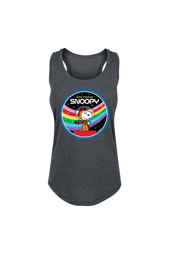 - Space Snoopy - Women's Racerback Tank Top