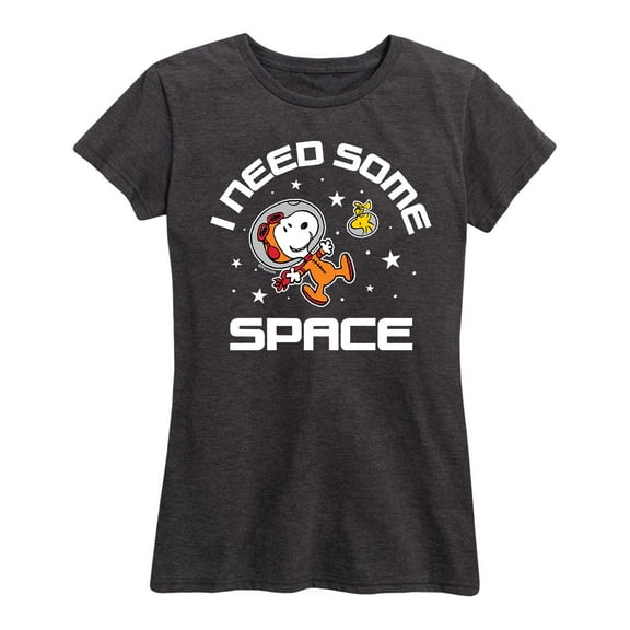 Peanuts - Space Snoopy - Women's Short Sleeve Graphic T-Shirt