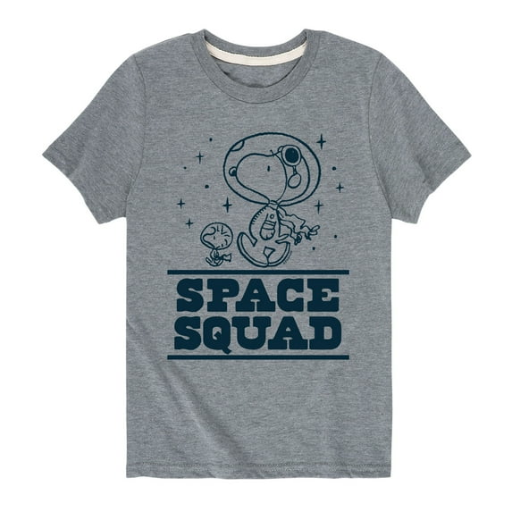 Peanuts - Space Squad - Toddler And Youth Short Sleeve Graphic T-Shirt