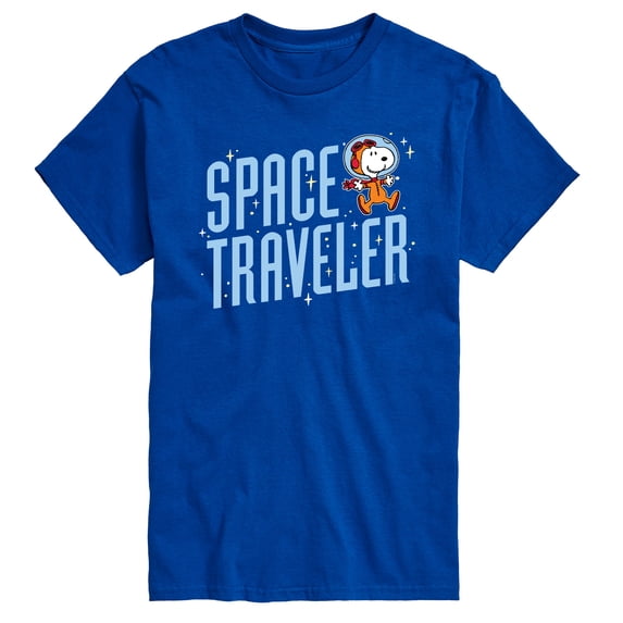 Peanuts - Space Traveler - Men's Short Sleeve Graphic T-Shirt
