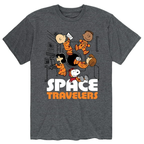 Peanuts - Space Travelers - Men's Short Sleeve Graphic T-Shirt