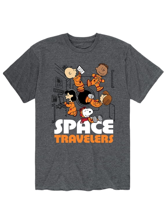 - Space Travelers Men's Short Sleeve Graphic T-Shirt