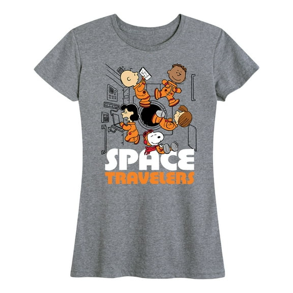 Peanuts - Space Travelers - Women's Short Sleeve Graphic T-Shirt