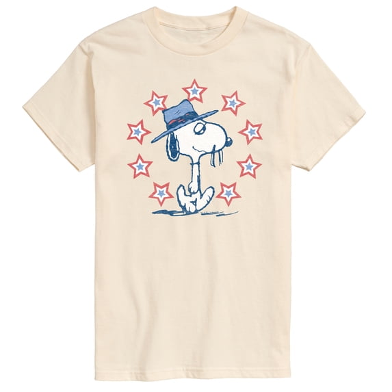 Peanuts - Spike Americana - Men's Short Sleeve Graphic T-Shirt