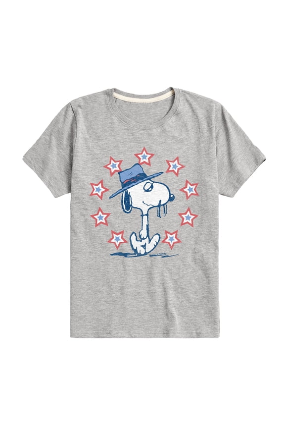 - Spike Americana - Youth Boys Short Sleeve Graphic T-Shirt