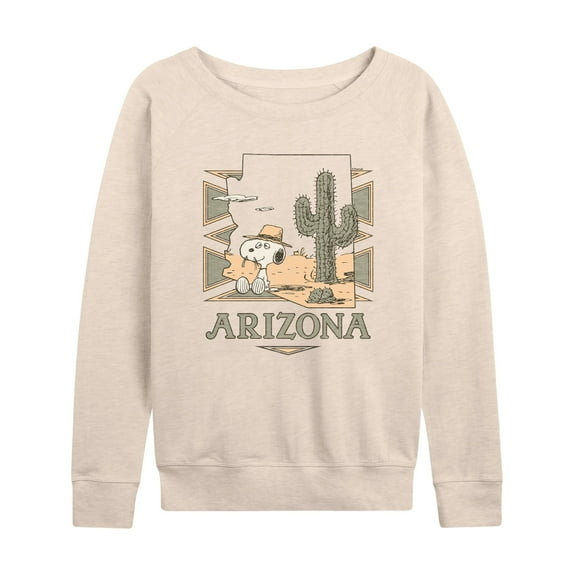 Peanuts - Spike Arizona - Women's French Terry Pullover Long Sleeve Shirt