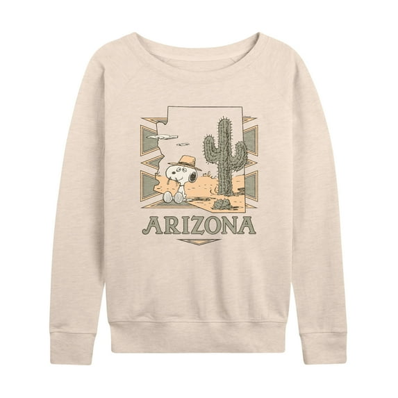 Peanuts - Spike Arizona - Women's French Terry Pullover Long Sleeve Shirt
