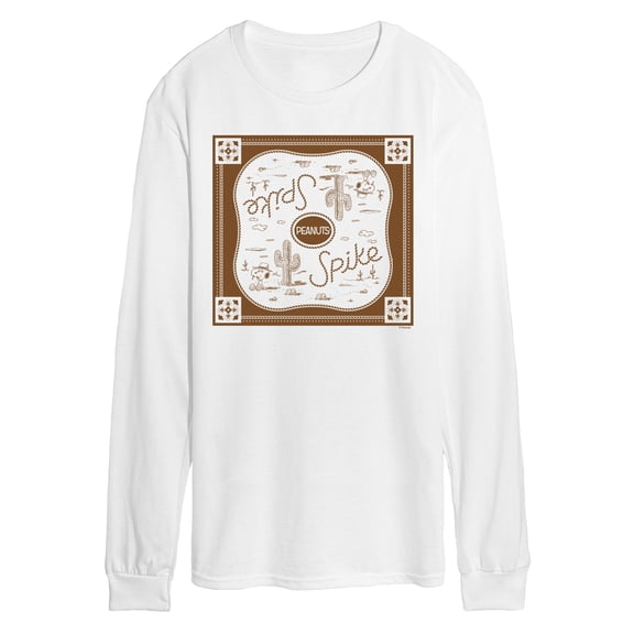 Peanuts - Spike Bandana - Men's Long Sleeve Graphic T-Shirt