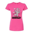 thumbnail image 1 of Peanuts - Spike Cactus Monday - Juniors Fitted Graphic T-Shirt, 1 of 6
