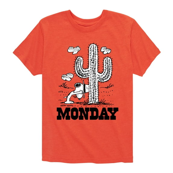 Peanuts - Spike Cactus Monday - Toddler & Youth Short Sleeve Graphic T-Shirt