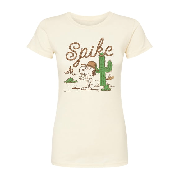 Peanuts - Spike Desert - Juniors Fitted Graphic T-Shirt