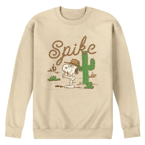 Peanuts - Spike Desert - Men's Long Sleeve Crew Fleece Sweatshirt