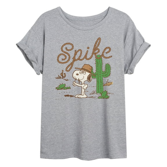 Peanuts - Spike Desert - Women's Oversized Graphic T-Shirt