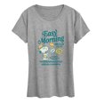 thumbnail image 1 of Peanuts - Spike Easy Morning Brunch Women's Short Sleeve Graphic T-Shirt, 1 of 5